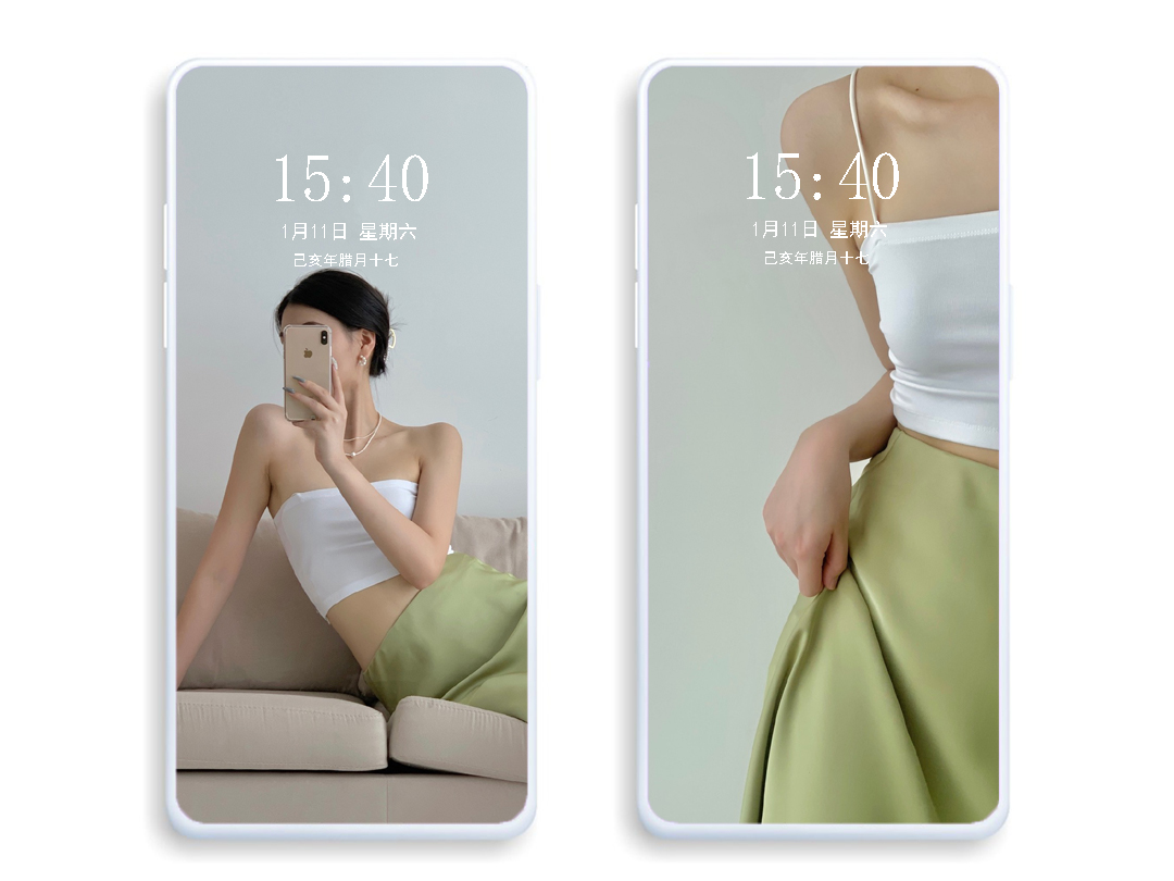 草莓熊白色主屏锁屏简单壁纸套图,手机主屏锁屏壁纸套图街景