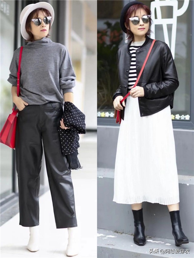 中年女人穿什么靴子,中年妇女穿长靴子的搭配