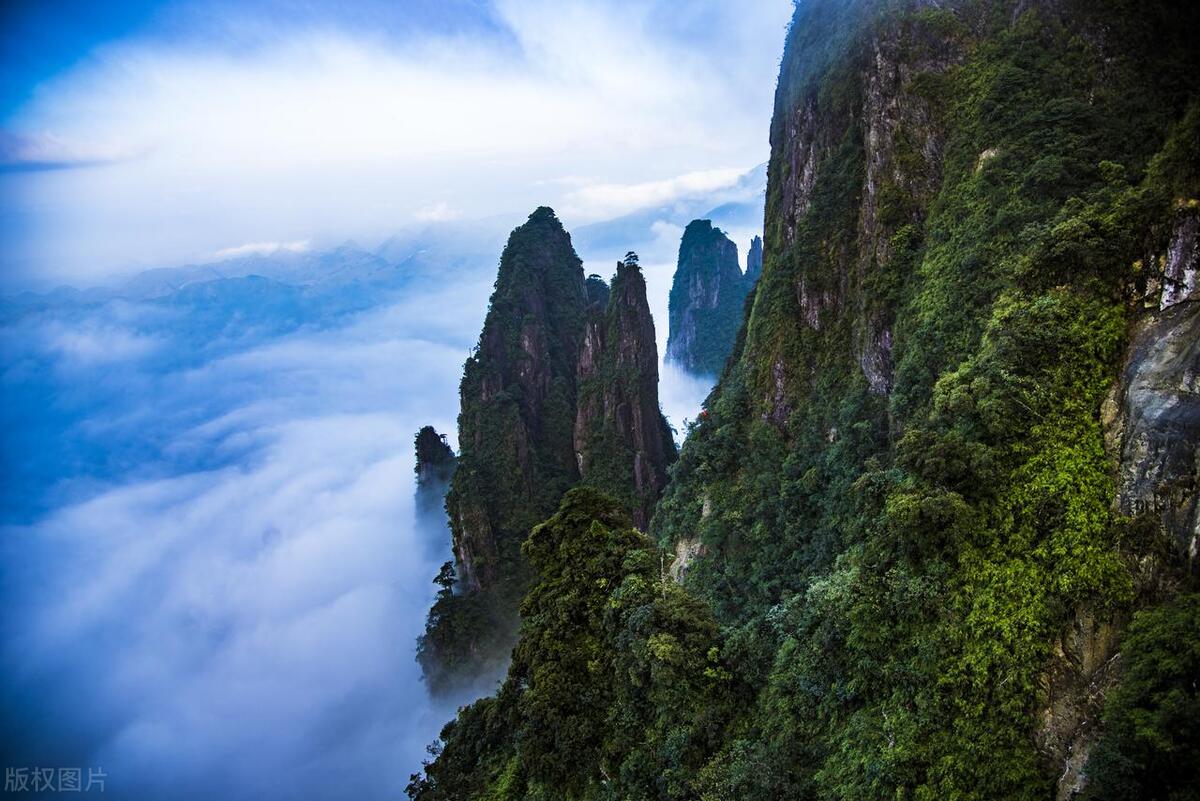 湖南十大名山pk江西十大名山,湖南省最高的十座山攻略