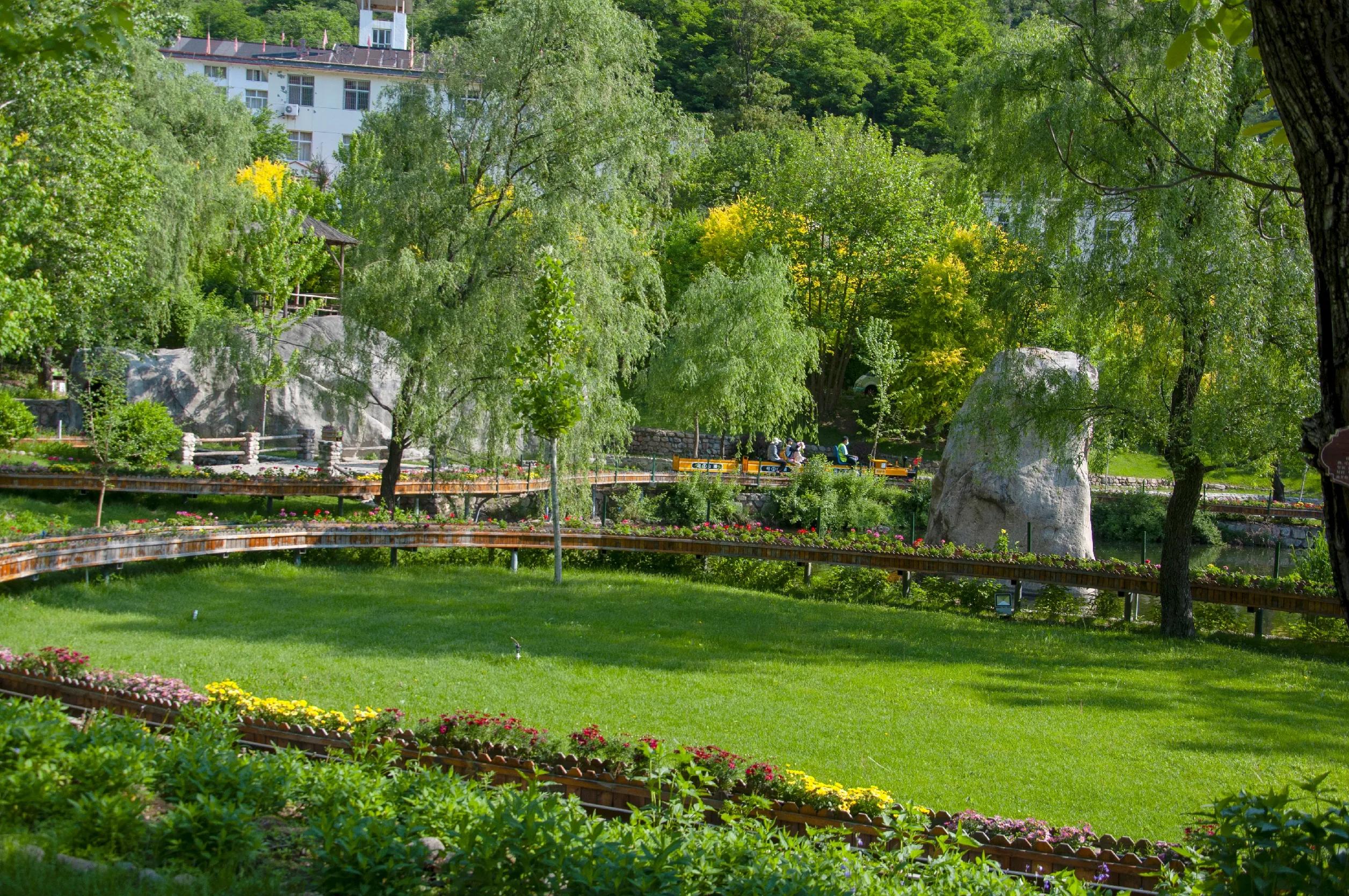 灵寿漫山花溪谷休闲好去处,灵寿花溪谷旅游景区在哪里