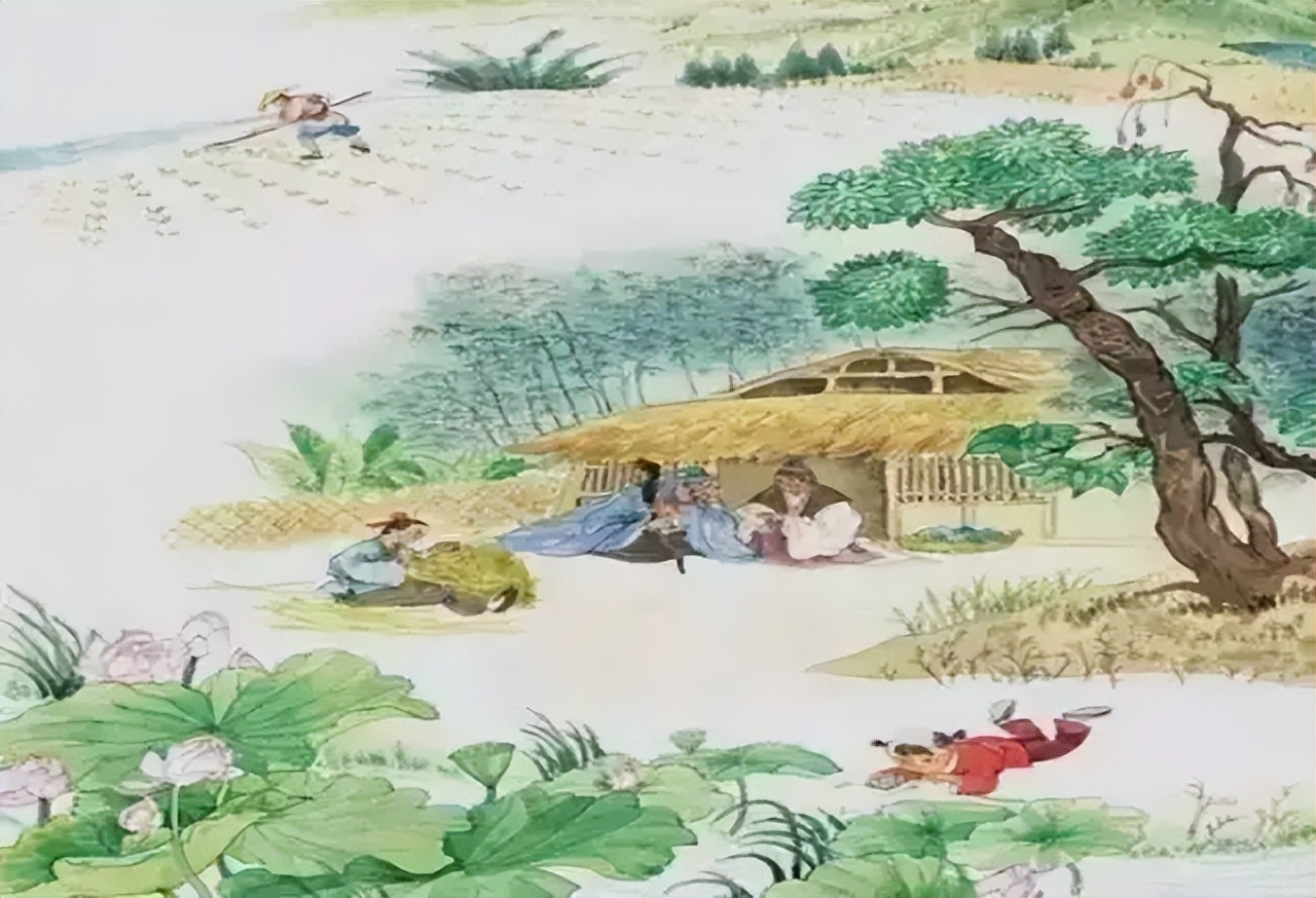 声律启蒙下卷四豪其一解析,声律启蒙四豪怎么下卷