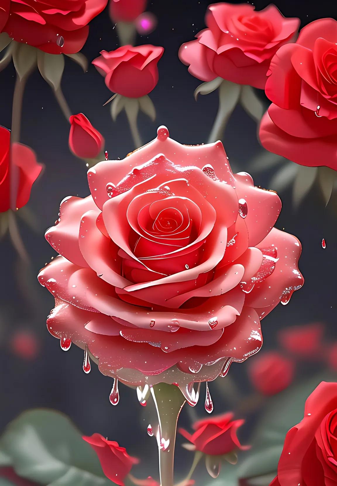 玫瑰花的不同颜色的花语和寓意,玫瑰花的花语和寓意是什么