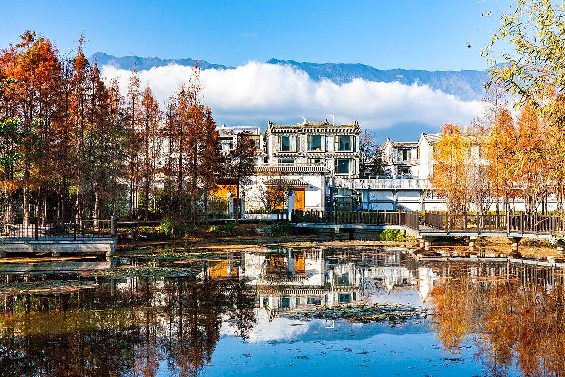 大理洱海五个古镇,大理洱海一圈有多少打卡地