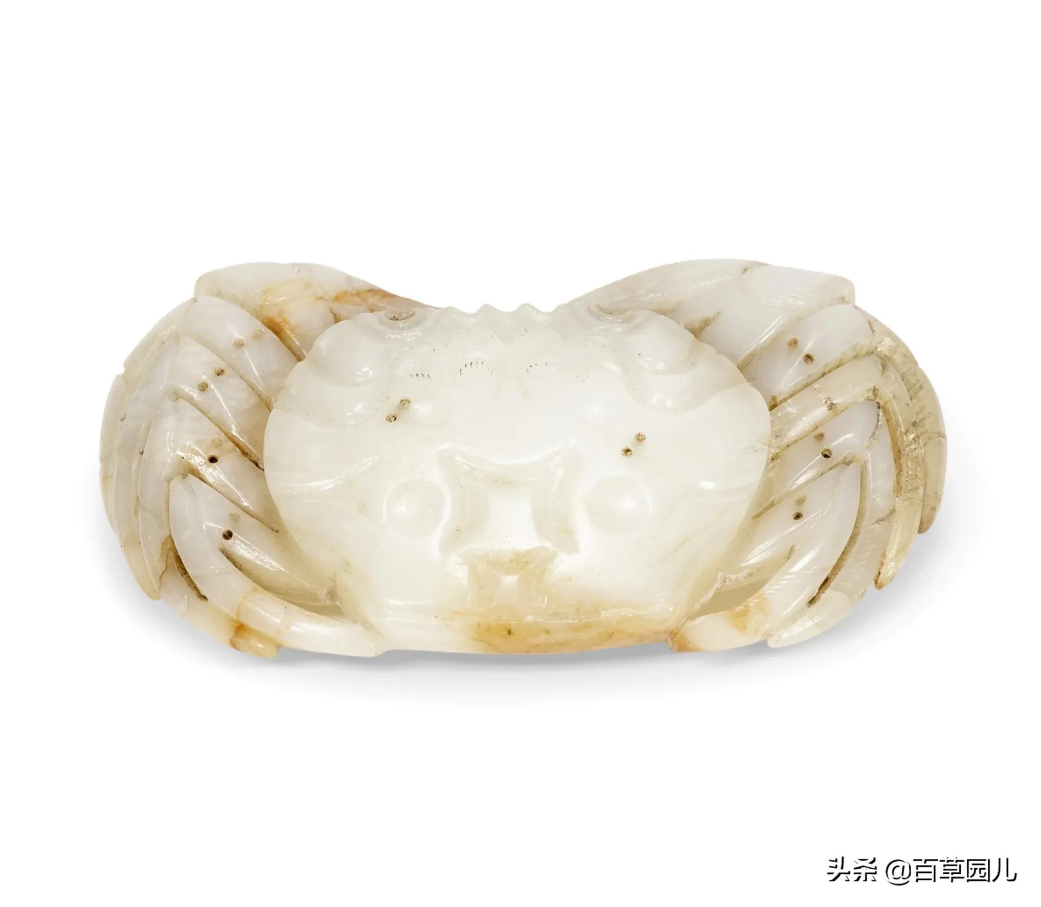 一只白玉蟹5万！一只骆驼1.6万！香港玉器小件儿最新成交
