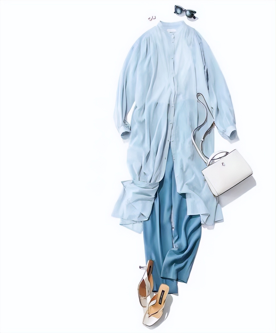 夏天穿蓝色永不过时的高级感,什么颜色适合夏天穿蓝色