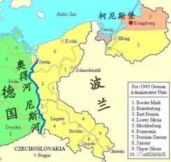 德国和波兰的界河,德国波兰界河