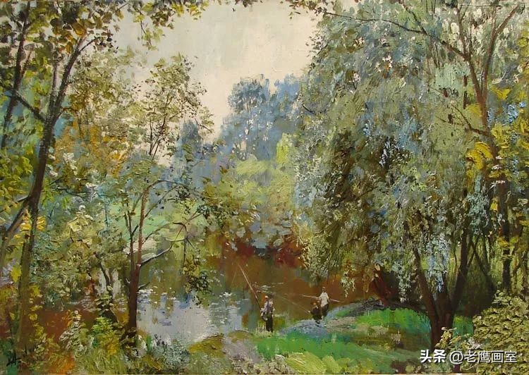 卢卡斯阿纳托尼油画作品赏析,爱尔兰画家的风景油画欣赏