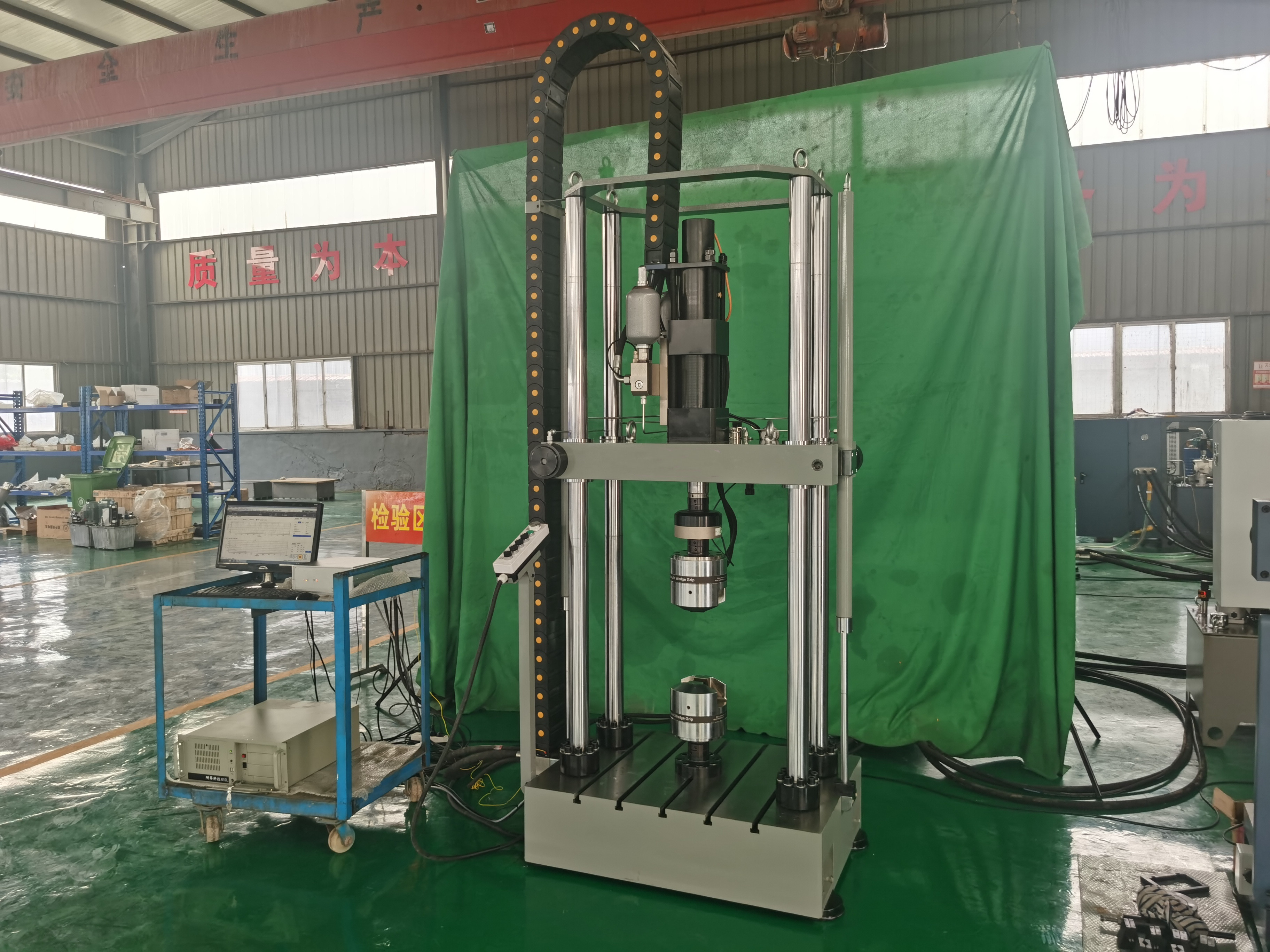 拉力试验机操作中常见故障及解决,万能拉力试验机故障维修说明