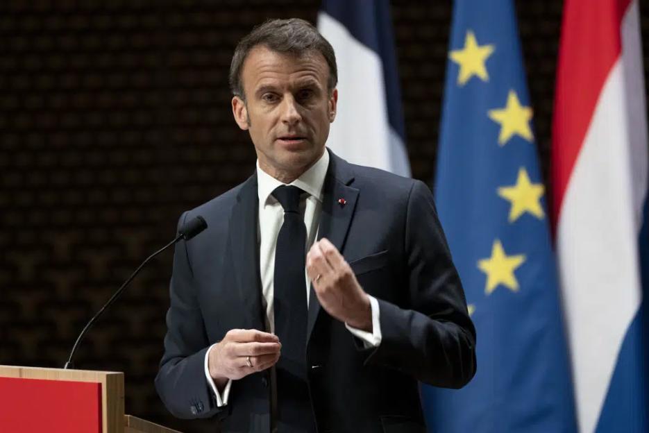 马克龙访美拜登松口和谈,马克龙访中国后韩国评论