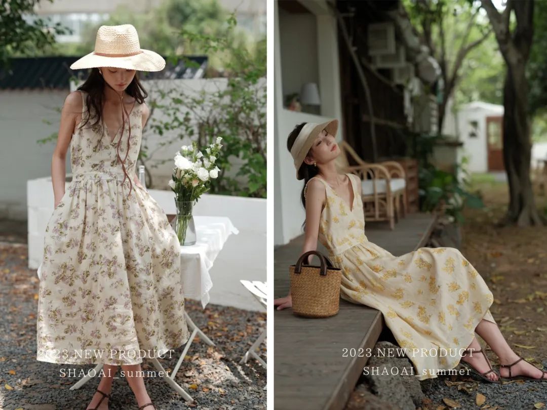 适合旅游穿的花裙子,夏天的花裙子美丽又治愈