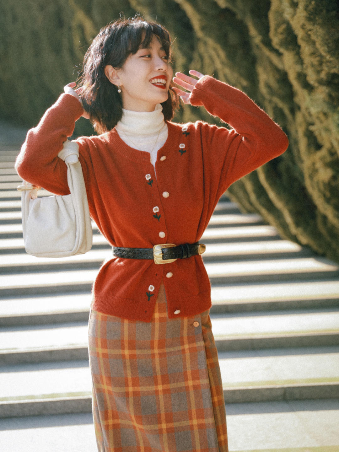 冬季穿“羊毛西装”最适合OL，这些素人博主的穿搭，优雅又高级