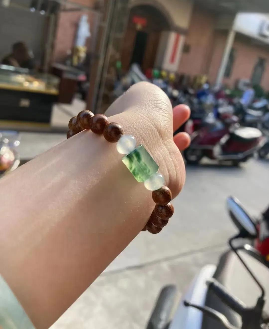 檀木手串女士珠串十五颗,檀木珠手串教程