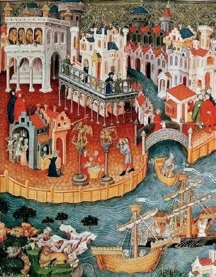 威尼斯丝绸之路,古丝绸之路上的贸易中心