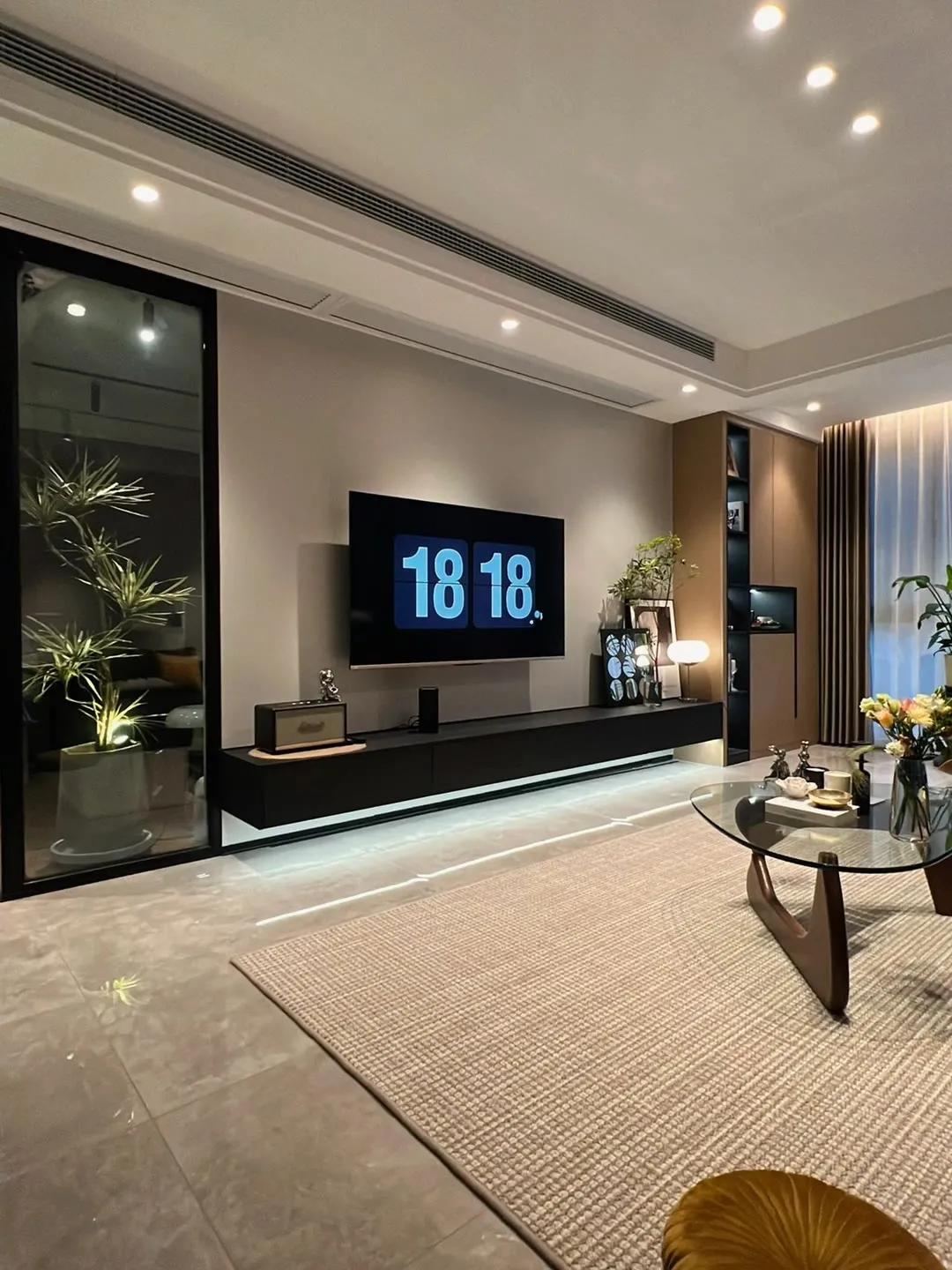 洗衣机柜电视背景墙,最新款电视柜电视背景图