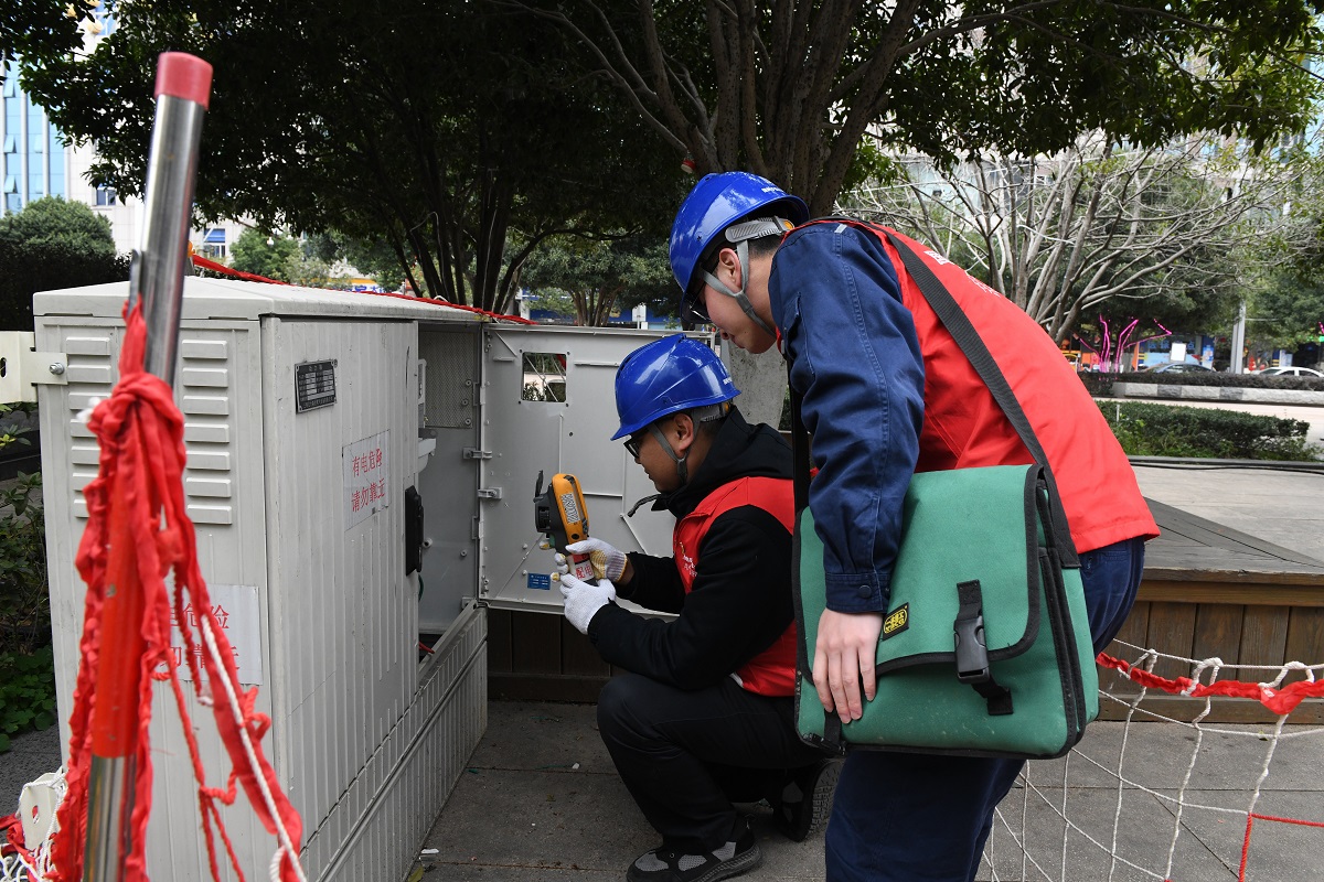 国网沙县区供电公司:花灯璀璨闹元宵用电安全用保障