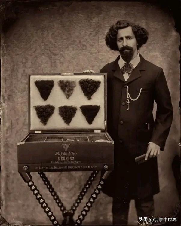 30张真实又罕见的老照片，阴毛假发工作者，我怀疑他用错地方了2