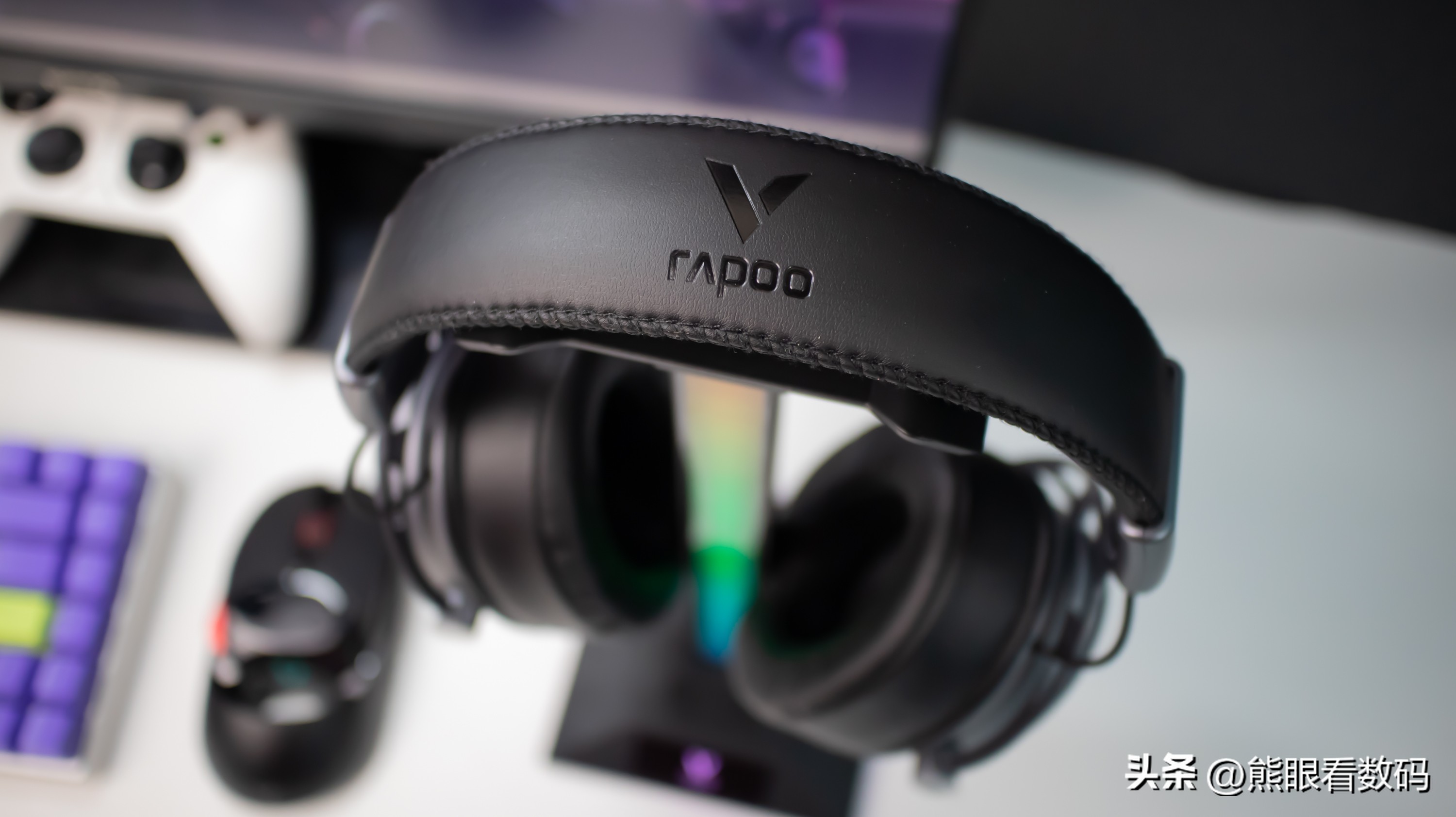 雷柏vh800适合苹果手机游戏吗,雷柏耳机vh800