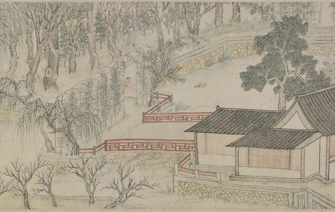 江南烟雨行舟风景图,江南山水风景欣赏