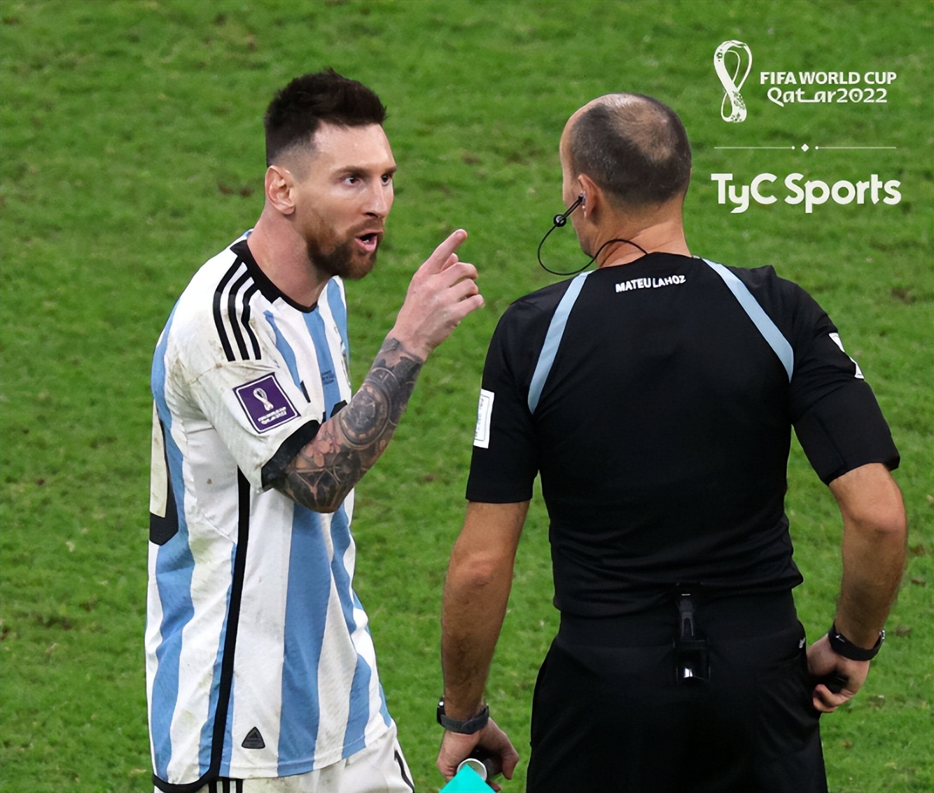 阿根廷vs荷兰梅西全场集锦,阿根廷荷兰球员爆发冲突梅西反应