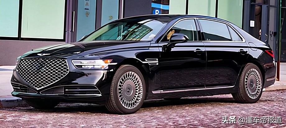 捷尼赛思g90奔驰e,新款捷尼赛思g90实车曝光