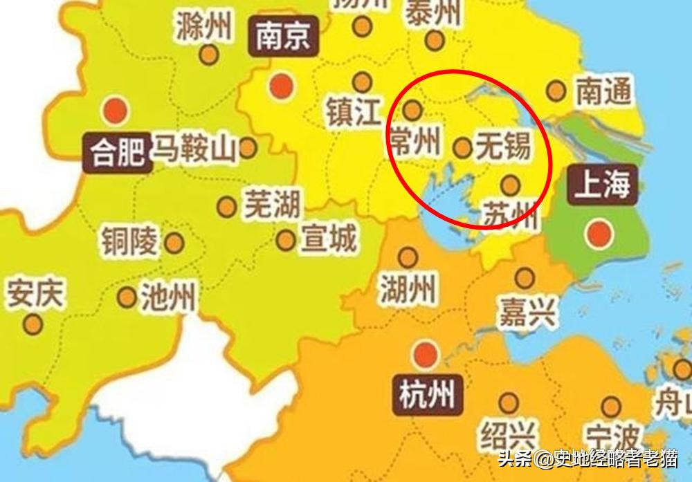 江苏所有城市都是几线城市,徐州南京镇江苏州无锡
