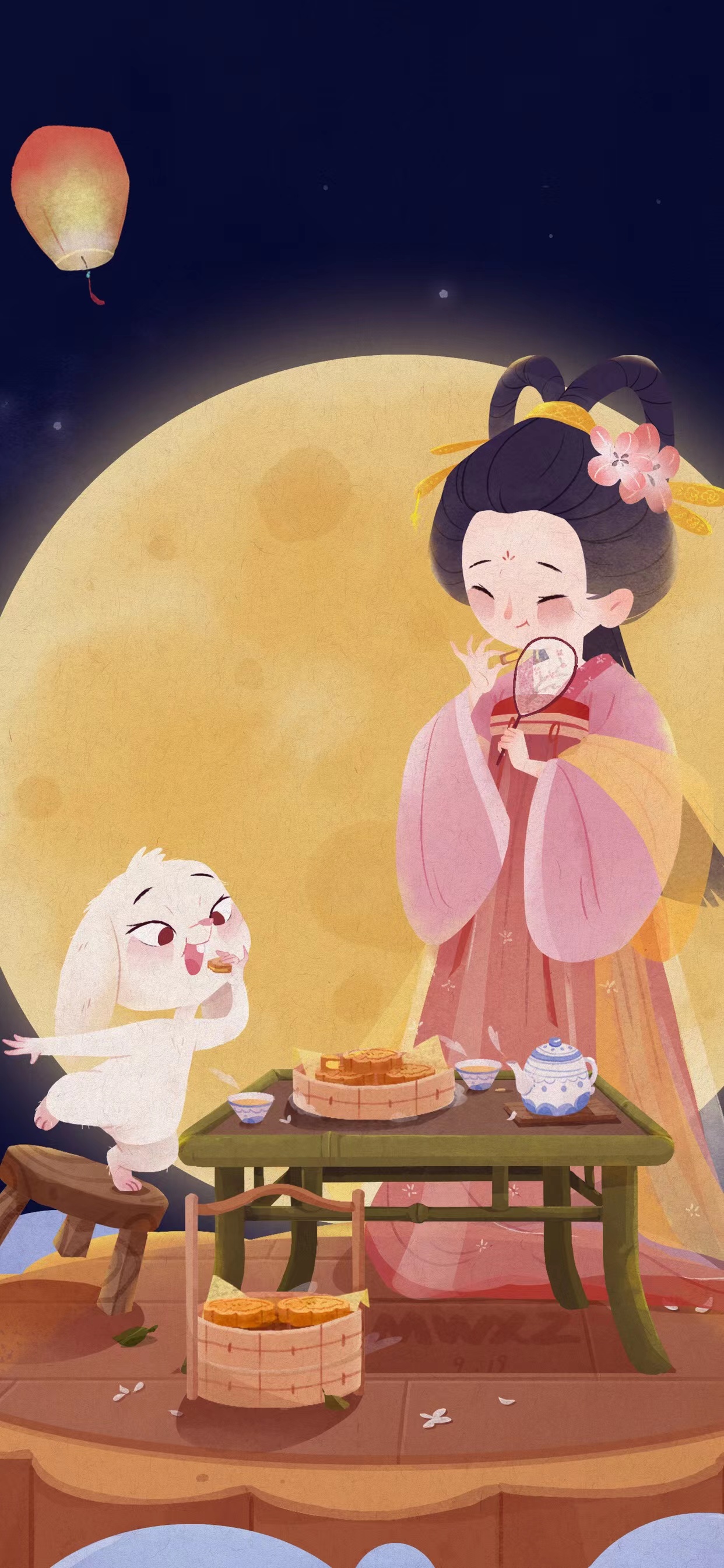 又一年中秋文案高级感短句,中秋短句干净治愈的文案