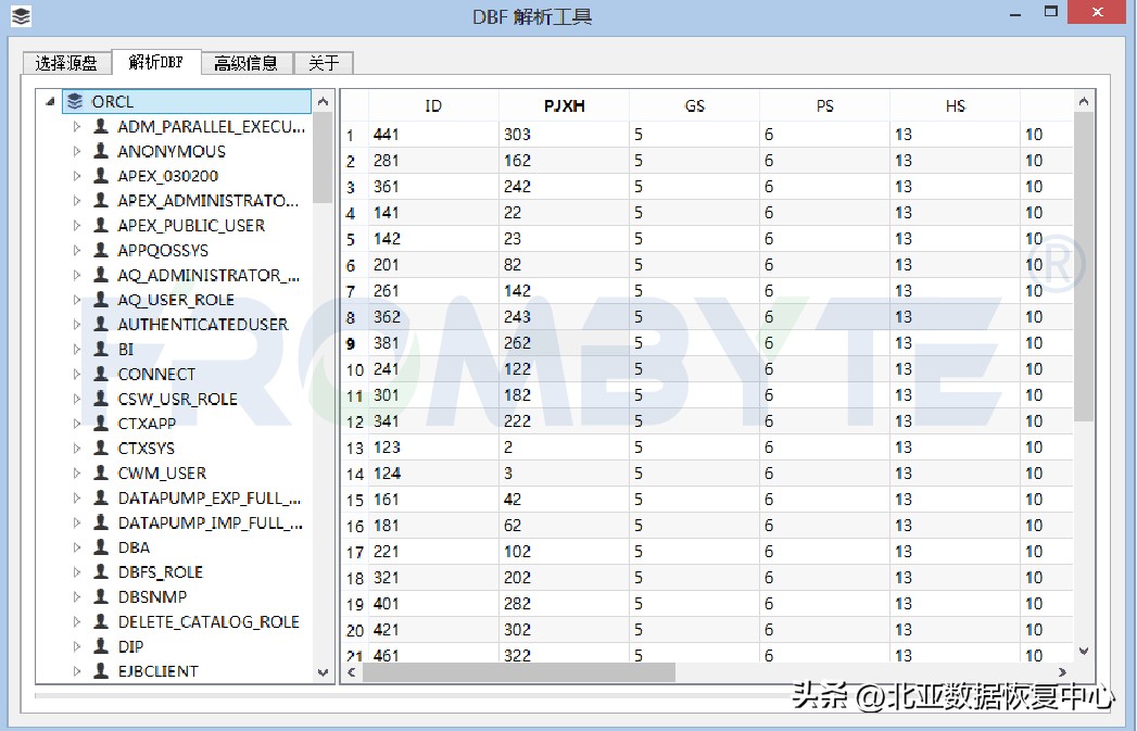 数据库数据恢复-Oracle数据库文件损坏且无备份的数据恢复案例