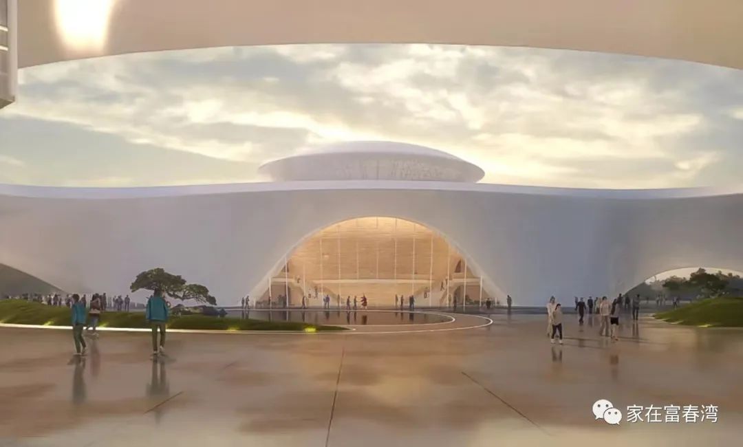 先睹为快！|春江三小、中沙文体综合馆设计、芯科半导体用地公示