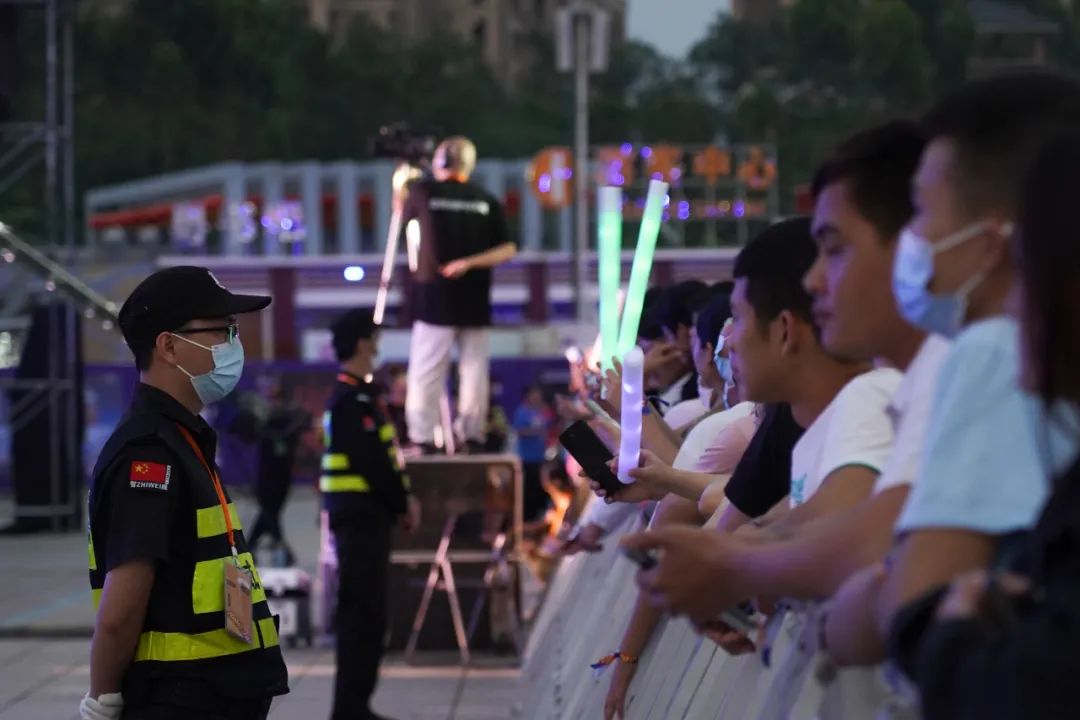 燃情五一|智威安保圆满完成热浪音乐嘉年华（廉江站）安保项目