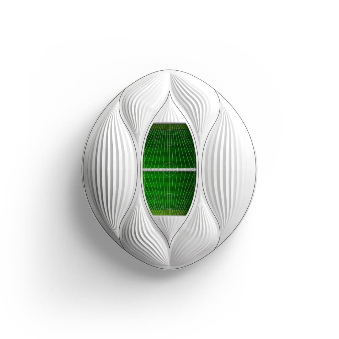 卡塔尔世界杯场地设计方案图,卡塔尔世界杯的主体育场设计理念