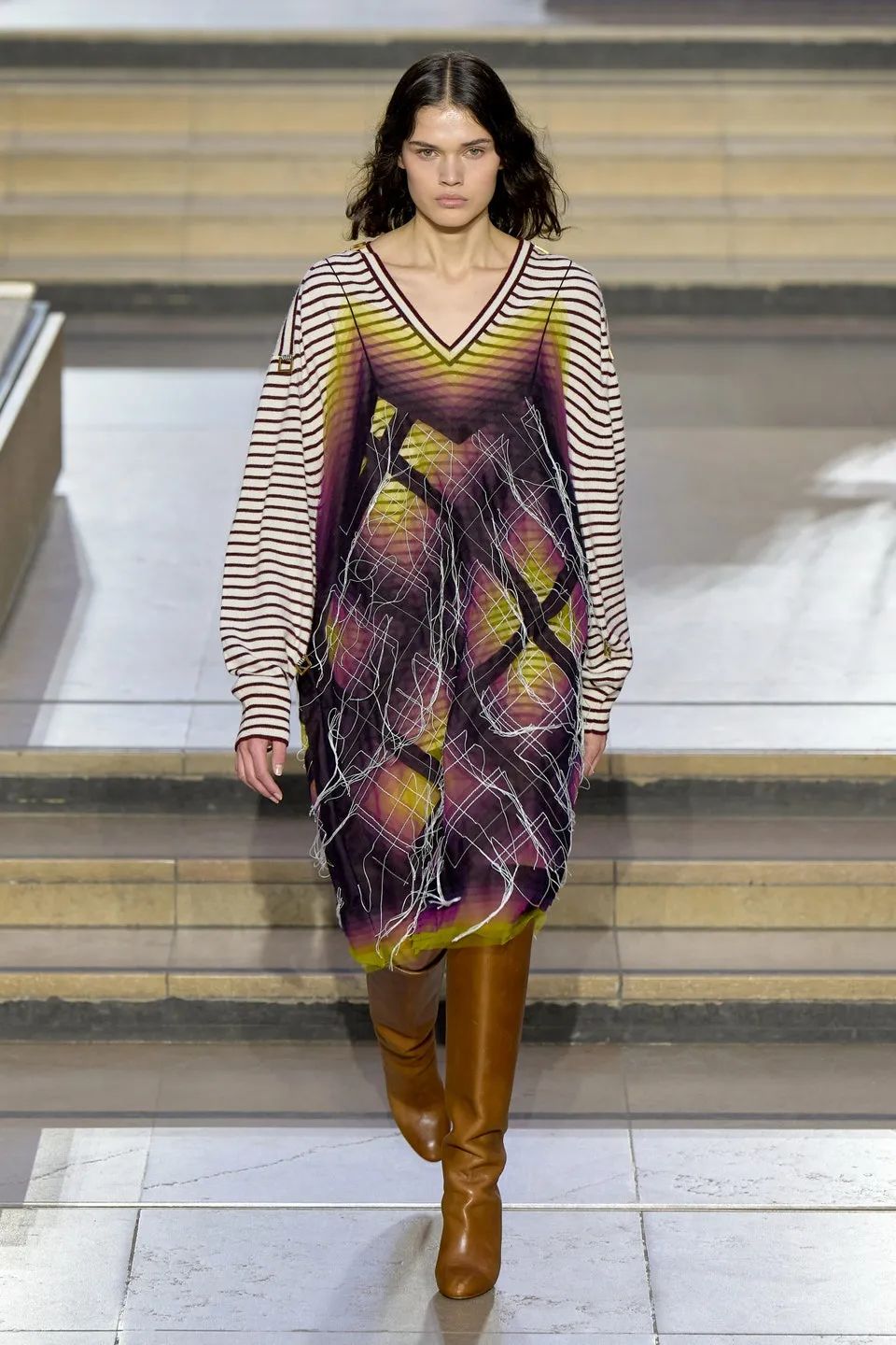 路易威登2022秋冬女装灵感,路易威登2022秋冬女装时尚穿搭