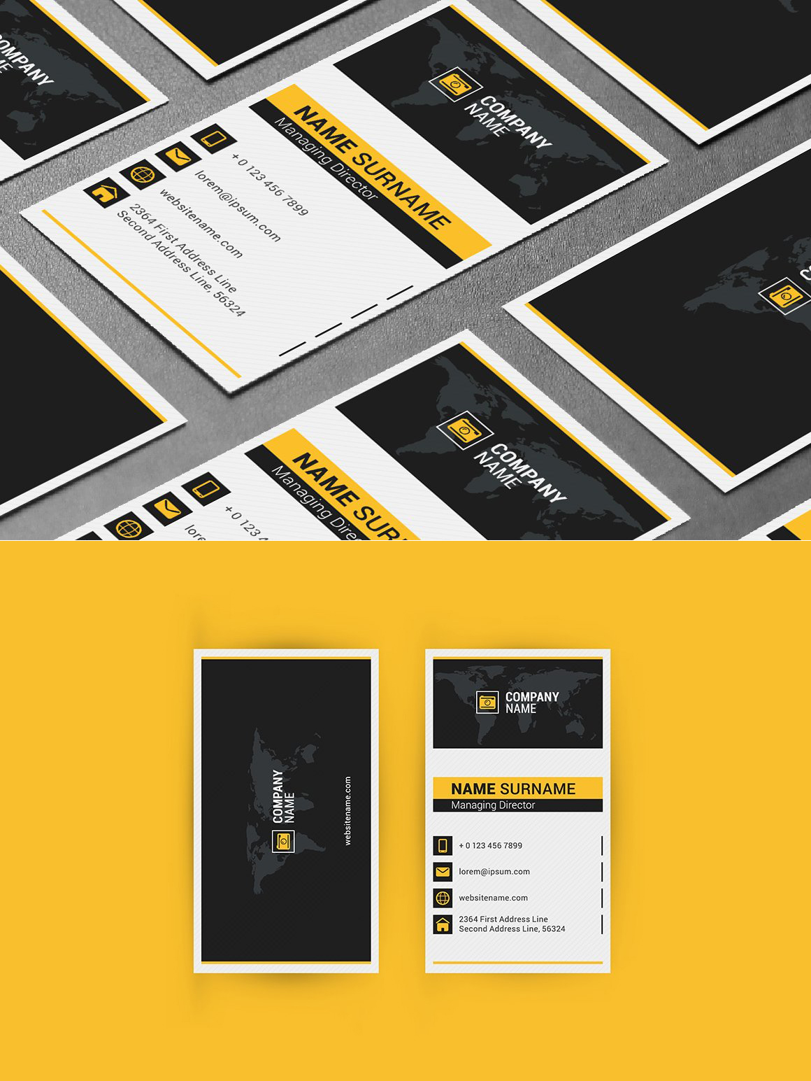 商务名片设计欣赏极致留白,高级商务简约名片设计