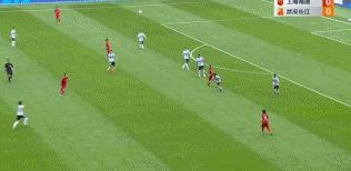 徐新海港首秀43分钟就染红被罚下,上港徐新张琳芃