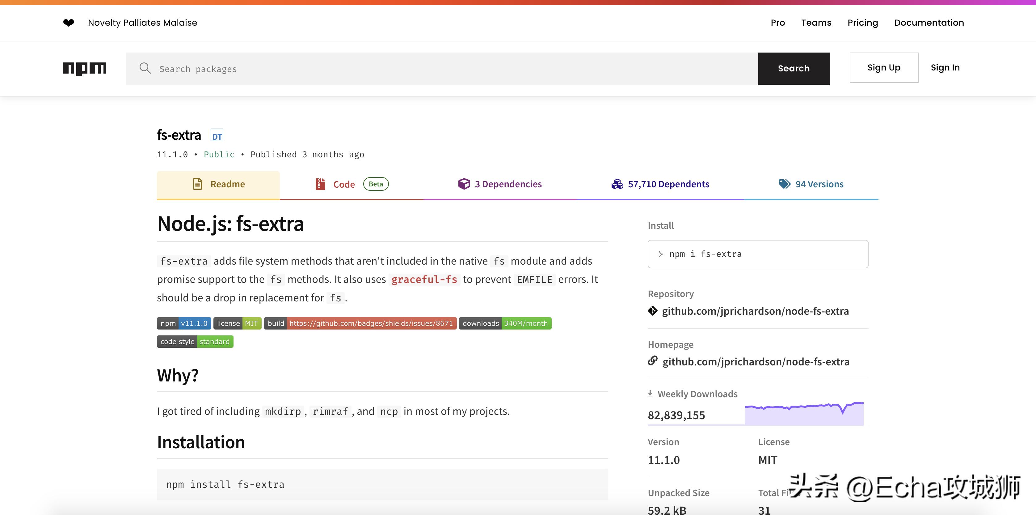 npm包包推荐,十大npm包排行