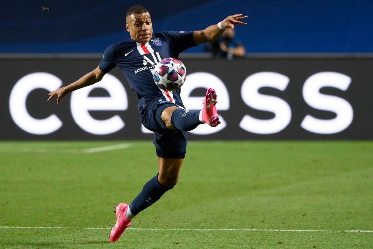 姆巴佩023第一球,姆巴佩2-2进球