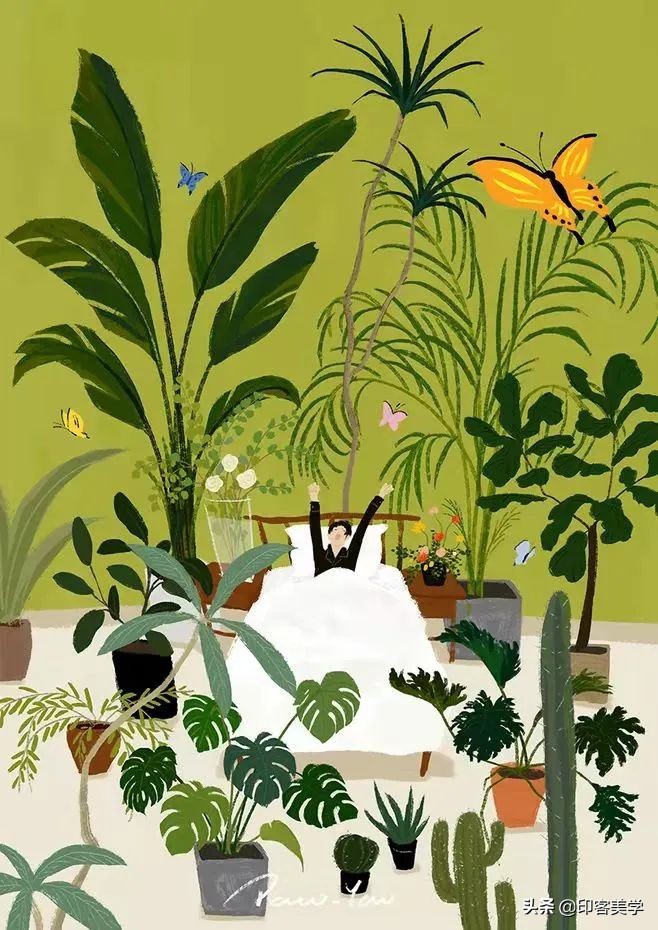 很小众却很惊艳的头像插画,一组写实风头像插画作品