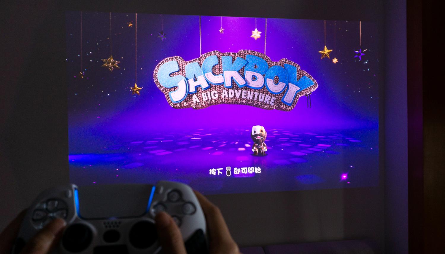 坚果N1pro投影仪评测3d效果,投影仪坚果n1spro开灯投影效果