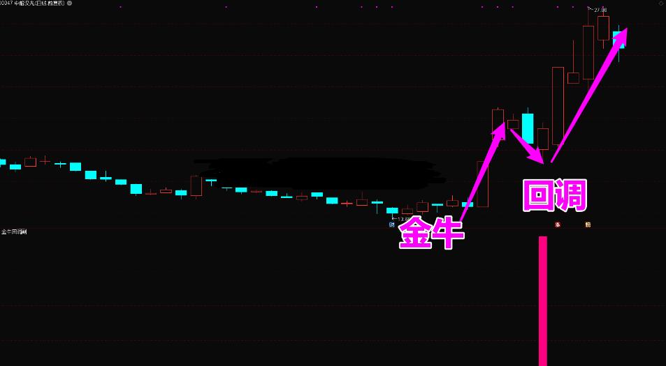 金牛回头战法视频教程,短线金牛选股指标