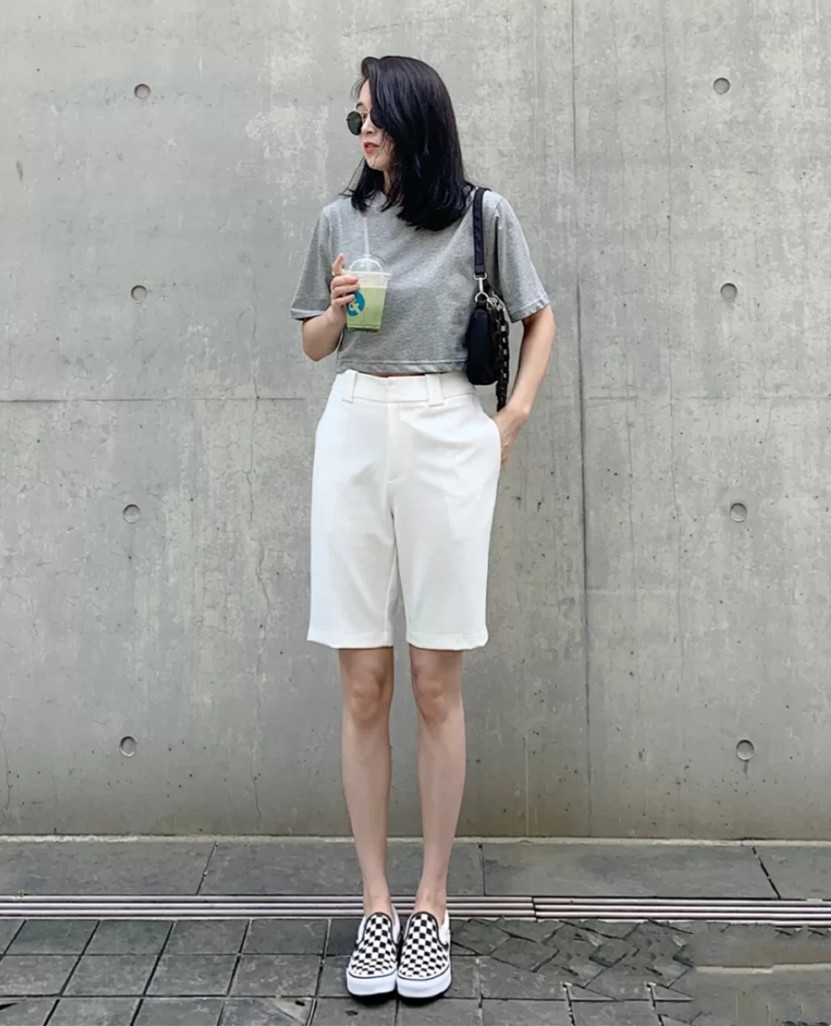 研究完夏天的短裤，我发现：“白色爸爸裤”才是今年的C位