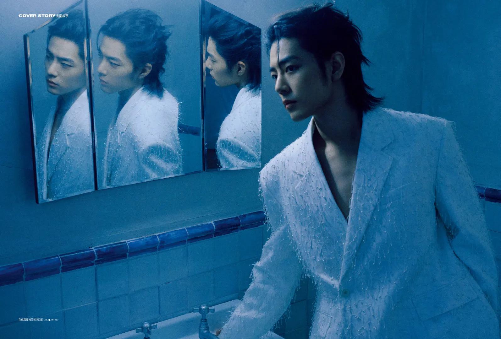 肖战智族gq杂志点评,肖战二月刊完整视频