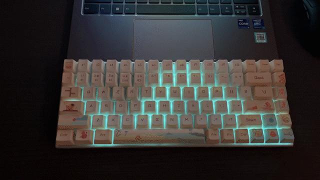 雷柏v500pro多模键盘测评,雷柏9350g无线刀锋键盘评测