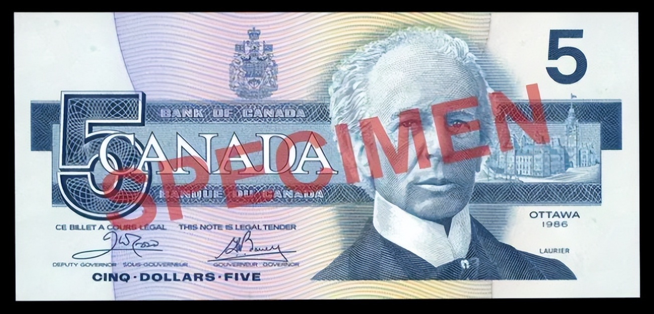 加拿大最大的纸币面额是多少,加拿大纸币2001版的介绍