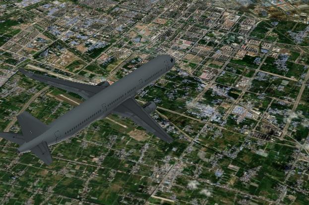 现在，在11月1日22时06分，从太原飞往杭州的航班抵达河南郑州上