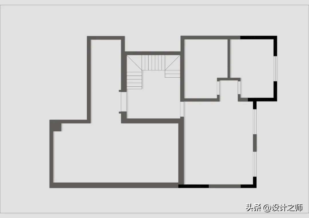 西安河与墅装修设计,西安现代城市别墅效果图