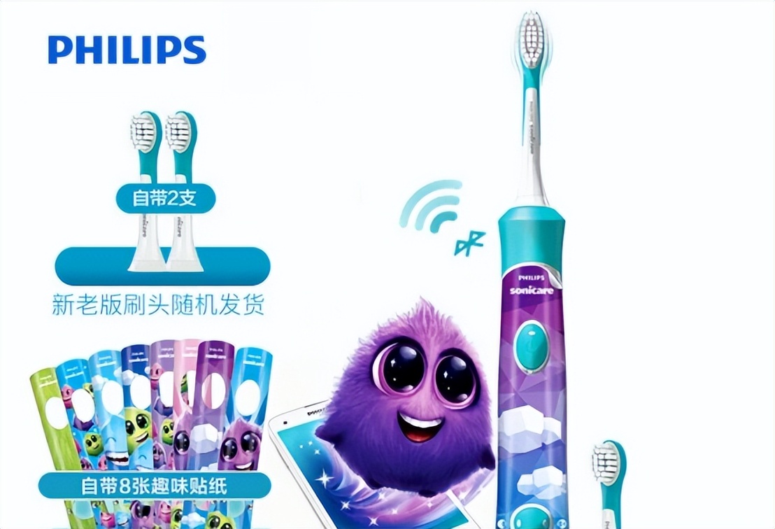 儿童用电动牙刷的好处与坏处：警告三*禁大**忌误区