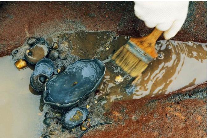 2020江口张献忠沉银考古挖掘现场,张献忠沉银考古现场江水有多深