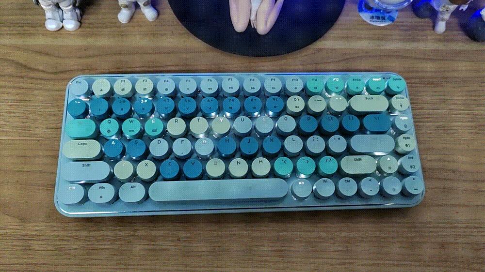 黑爵k680t键盘评测,黑爵ak992三模机械键盘上手简评