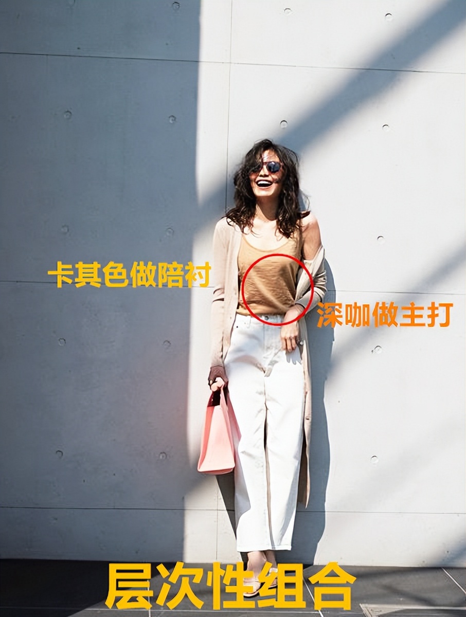 浅卡其色牛仔裤搭配夏天,高级感白色短袖搭配牛仔裤