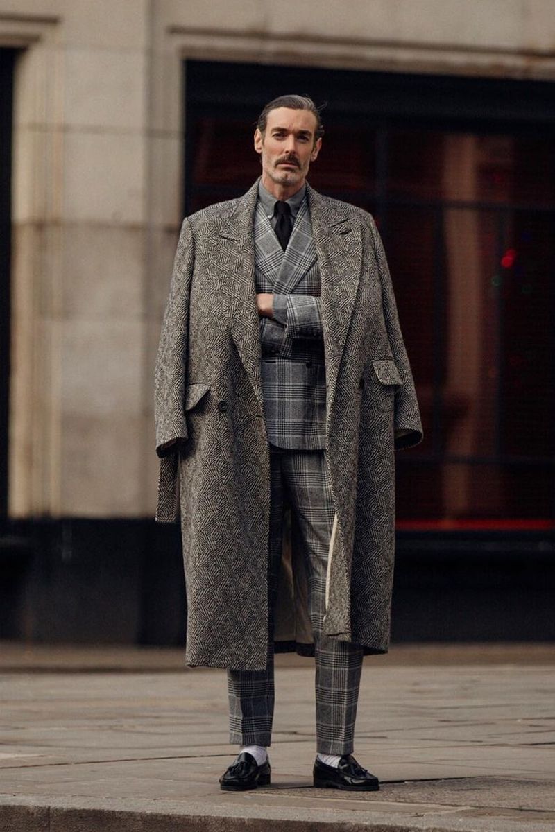 真正有品位的男人,真正有品位的人穿大衣