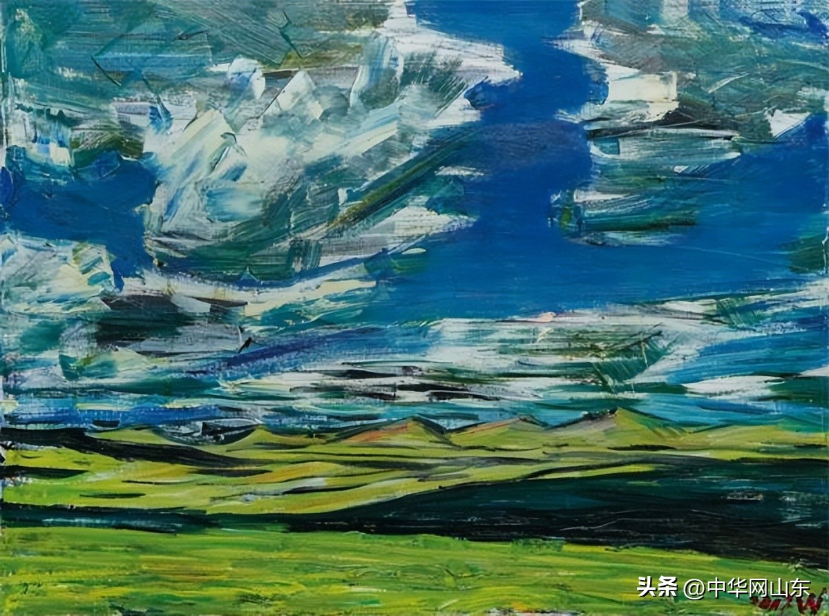 王嘉陵油画欣赏,王嘉陵油画回顾展